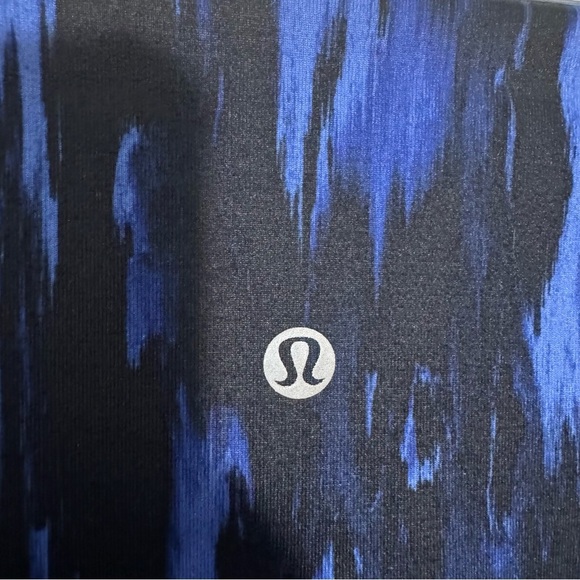 Lululemon Wunder Under Pant Hi-Rise Full-On‎ Luon Blue/Black Size 6 - Picture 6 of 10